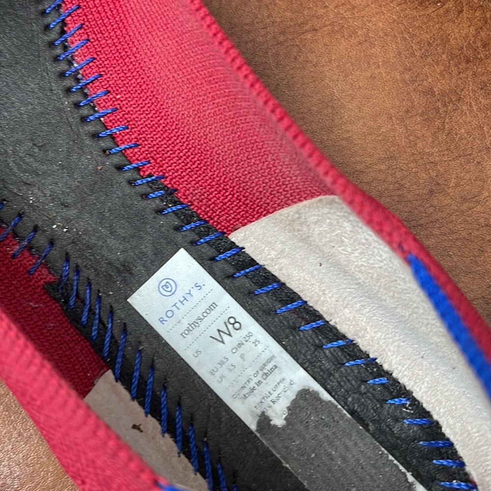 Rothy’s ruby red flats - Picture 5 of 5